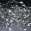 Obrázek Solight vánoční řetěz stříbrný, 100x mini LED, 10m, 3 x AA, studené světlo