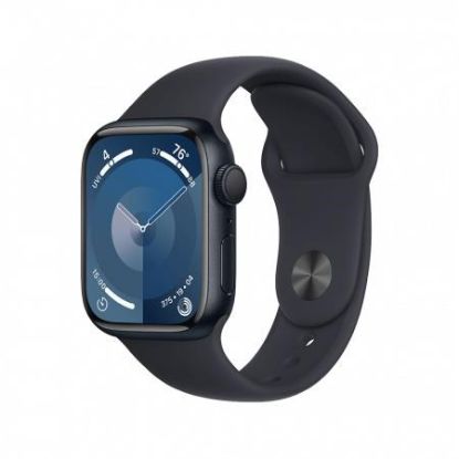 Obrázek APPLE Watch Series 9 GPS 45mm Midnight Aluminium Case with Midnight Sport Band - M/L