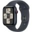 Obrázek Apple Watch SE (2024) GPS + Cellular 40mm Midnight Aluminium Case with Midnight Sport Band - S/M