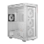 Obrázek ADATA XPG case BATTLECRUISER II Mid-Tower, bez zdroje, 4x 120mm ARGB Fan, Bílá