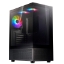 Obrázek ADATA XPG case INVADER X MINI Mid-Tower, bez zdroje, 5x 120mm Fan, Černá