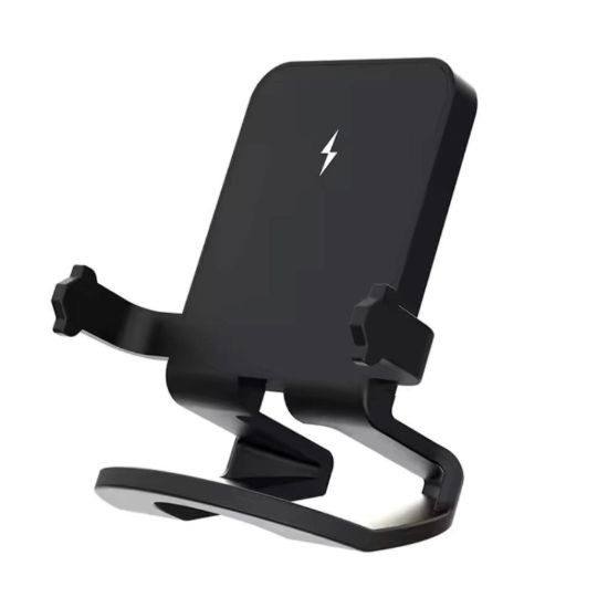 Obrázek 1stCOOL bezdrátová přenosná QI nabíječka 15W, panáček, USB- C, černá