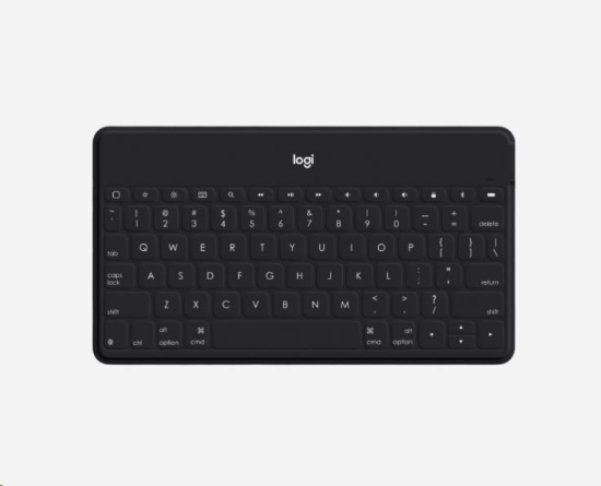 Obrázek Logitech Bluetooth Keyboard Folio Keys-To-Go, UK - International, Black, Apple