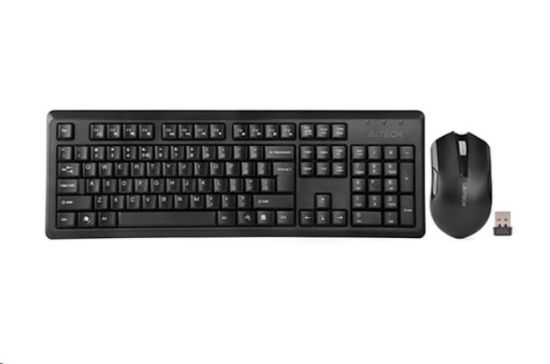 Obrázek A4tech 4200N set bezdr. kláv. + bezdr. V-Track optická myš,CZ/US, USB