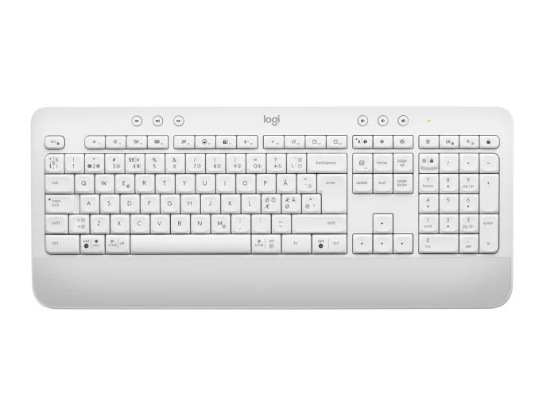 Obrázek Logitech Klávesnice Signature K650, CZ-SK, bílá/šedá