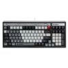 Obrázek A4tech Bloody B950 podsvícená mechanická herní klávesnice RGB, Brown Switch, USB, CZ, šedá