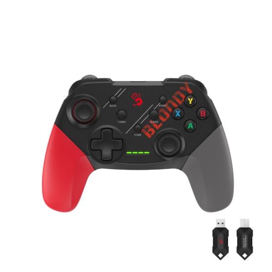 Obrázek A4tech Bloody GPW50, gamepad, Dual mode 2,4G+USB, černá