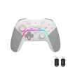 Obrázek A4tech Bloody GPW70, gamepad, RGB, Dual mode 2, 4G+USB, bílá