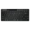Obrázek A4tech FStyler FBK26C AS, bezdrátová Dual mode Bluetooth+2, 4G klávesnice, CZ, černá