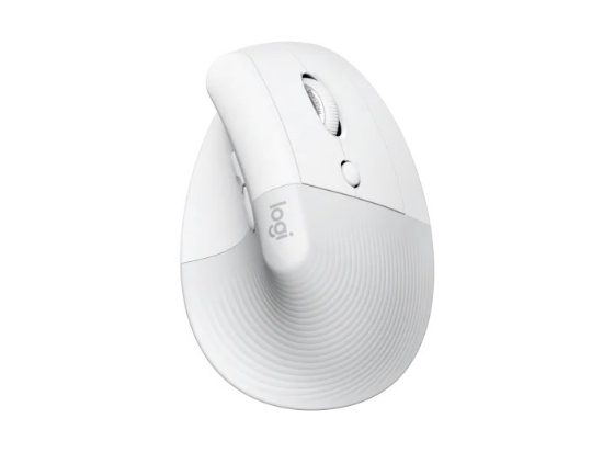Obrázek Logitech vertikální myš Lift Vertical Ergo, světle šedá, EMEA