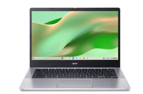 Obrázek ACER NTB Chromebook 314 (CB314-4H-C3M0),Intel N100,14" FHD,4GB,128 eMMC,Intel UHD,ChromeOS,PureSilver