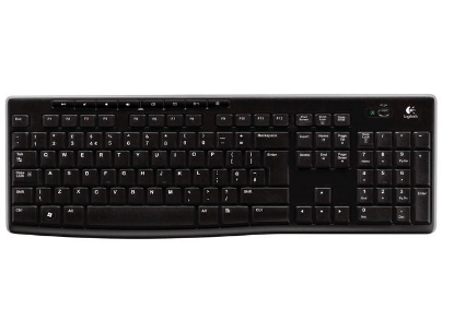 Obrázek Logitech Wireless Keyboard Unifying K270, CZ/SK