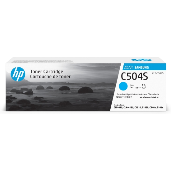 Obrázek HP - Samsung CLT-C504S Cyan Toner Cartridg (1,800 pages)