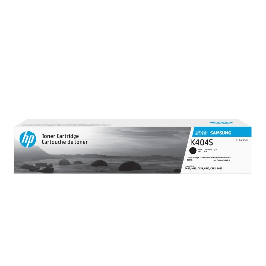 Obrázek HP - Samsung CLT-K404S Black Toner Cartrid (1,500 pages)