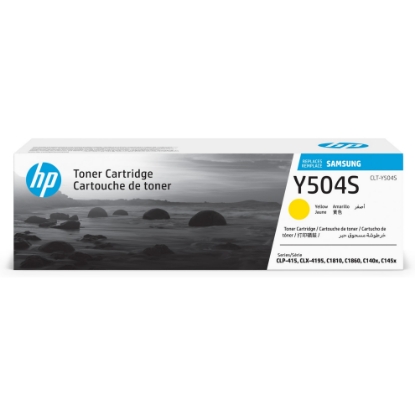 Obrázek HP - Samsung CLT-Y504S Yellow Toner Cartri (1,800 pages)