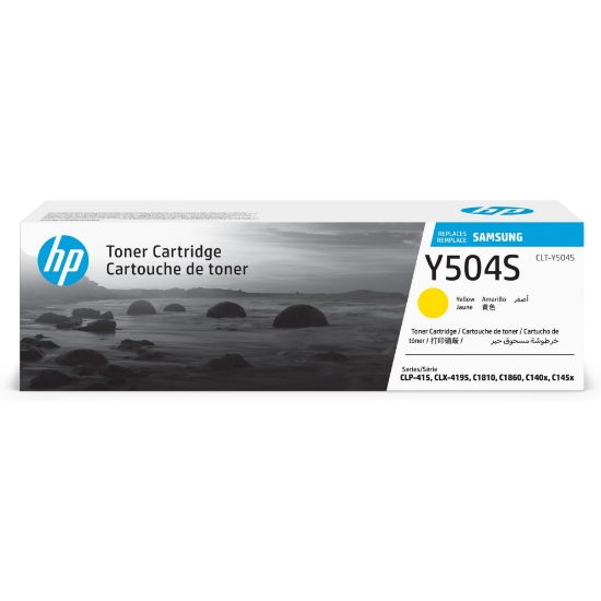Obrázek HP - Samsung CLT-Y504S Yellow Toner Cartri (1,800 pages)