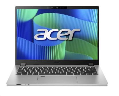 Obrázek ACER NTB TravelMate P2 14 (TMP214-56-TCO-57P7),i5-1334U,14" 1920x1200,16GB,512GB SSD,Iris Xe,W11 Pro,Pure Silver