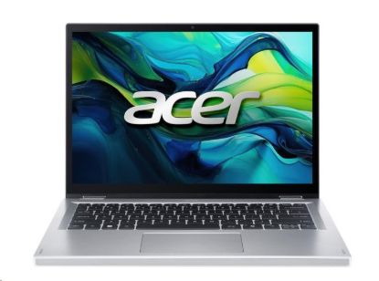 Obrázek ACER NTB Aspire Go Spin 14 (AGSP14-31PT-C24F),N150,14"WUXGA,4GB,128GB UFS,Intel Graphics,W11H in S,Silver