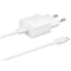 Obrázek Samsung cestovní nabíječka EP-T1510XWE, PD, 15W, kabel USB-C, bílá