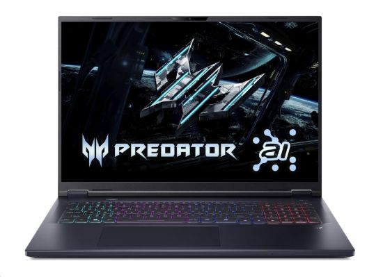 Obrázek ACER NTB Predator Helios Neo 18 AI (PHN18-72-93UC),Ultra 9 275HX,18" 2560x1600,32GB,1TB SSD,RTX 5070,Linux,Black