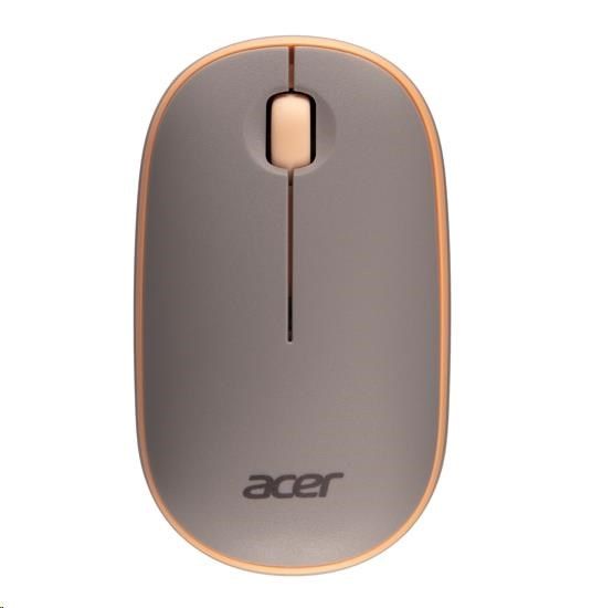 Obrázek ACERAcer Wireless Bubble Mouse Beige - RF2.4G, 1600 dpi, 102x60x32 mm, 60g bez AA baterie, retail pack