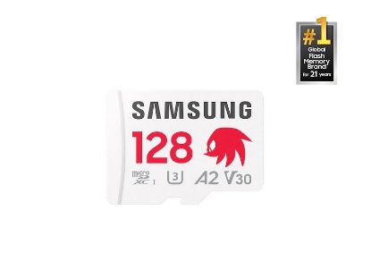 Obrázek Samsung micro SDXC karta 128GB PRO Plus 'Sonic the Hedgedog + SD adaptér