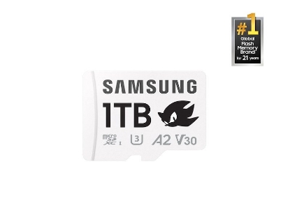 Obrázek Samsung micro SDXC karta 1TB PRO Plus 'Sonic the Hedgedog + SD adaptér
