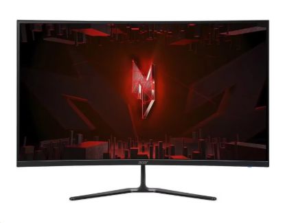Obrázek ACER LCD Nitro ED320QUS3bmiipx, 31.5" Curved VA, 2560x1440, 180Hz, 250nits, 1ms, HDMI, DP, Audio, Repro, Vesa, Black