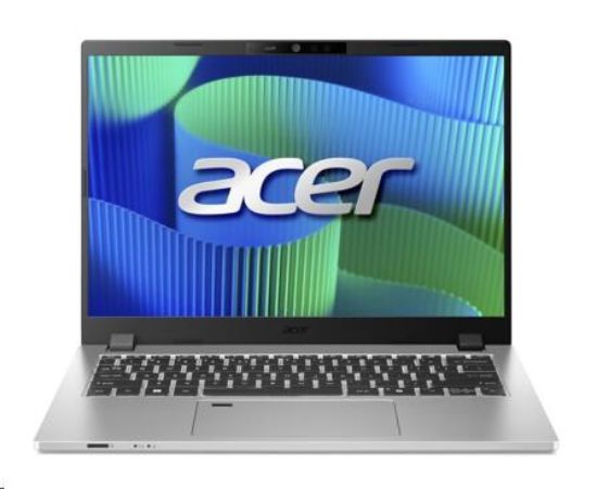 Obrázek ACER NTB TravelMate P2 14 (TMP214- 56- TCO- 32RF), Core3 100U, 14" WUXGA, 16GB, 512GB, Intel, W11 Pro, Pure Silver