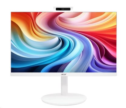 Obrázek ACER PC AiO Aspire C24A- GRPL_JUWCU5120U_90W, Core5 120U, 23.8" FHD, 16GB, 1TB SSD, Intel, Linux, White