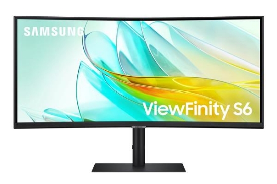 Obrázek SAMSUNG MT LED LCD Monitor 34" Samsung ViewFinity S65UC  - prohnutý, VA, 3440x1440, 5ms, 100Hz, HDMI, DisplayPort, USB3