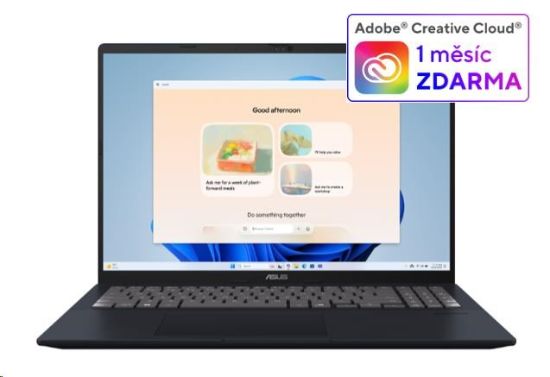 Obrázek ASUS NTB Vivobook 16 (X1607CA-MB071W), Ultra 5 225H, 16" 1920 x 1200, 16GB, 1TB SSD, Intel Arc, W11 Home, Blue