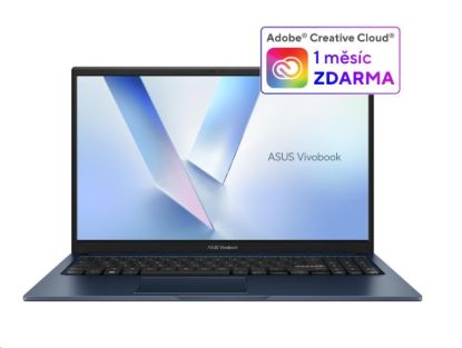 Obrázek ASUS NTB Vivobook 15 (X1504VA-BQ3696W), i3-1315U, 15.6" FHD, 16GB, 512GB SSD, Intel, W11 Home, Quiet Blue