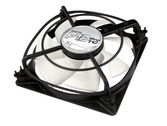 Obrázek ARCTIC COOLING fan F12 PRO TC (120x120x34) ventilátor (řízení otáček, fluidní ložisko)