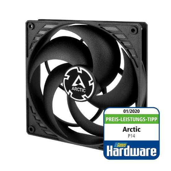Obrázek ARCTIC ventilátor P14, 140mm, 3pin, černá