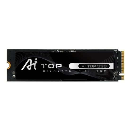 Obrázek GIGABYTE SSD 1TB AI TOP 100E, M.2 2280, PCIe Gen4x4, NVMe 1.4