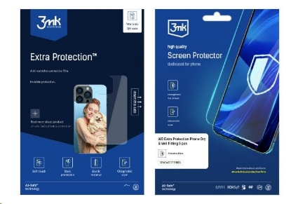 Obrázek 3mk All-Safe - AIO fólie Extra Protection Phone Dry & Wet Fitting, 5 ks