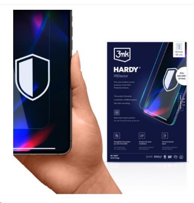 Obrázek 3mk All-Safe - AIO fólie Hardy PROtector Full Wet Fitting Tablet, 5 ks
