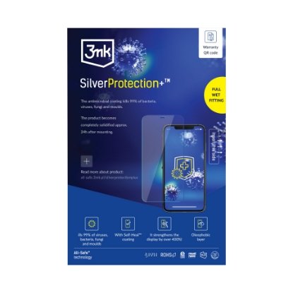 Obrázek 3mk All-Safe SilverProtection+ - AIO fólie Phone Dry & Wet Fitting v2.0 5 pcs