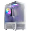 Obrázek ADATA XPG case INVADER X MINI Mid- Tower, bez zdroje, 5x 120mm Fan, Bílá