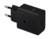 Obrázek Samsung cestovní nabíječka EP- T4511XBE, Fast Charging 45 W, USB- C + datový kabel USB- C, černá
