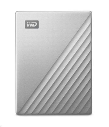 Obrázek WD My Passport Ultra 5TB, Externí HDD, USB-C 3.0, pro MAC, stříbrná