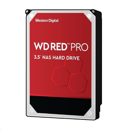 Obrázek WD RED Pro NAS WD181KFGX 18TB, SATA III 3.5", 512MB 7200RPM, 272MB/s, CMR
