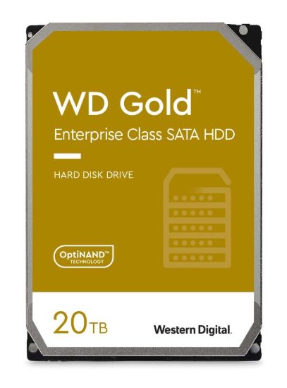 Obrázek WD GOLD WD203KRYZ 20TB, SATA III 3.5", 512MB 7200RPM, 269MB/s, CMR, Enterprise