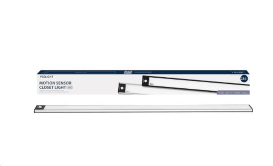 Obrázek Yeelight Motion Sensor Closet Light A60-silver,  2700K (teplá bílá)