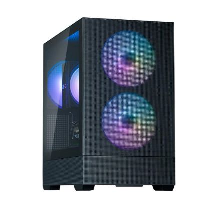 Obrázek ZALMAN case P30 Air, Mini Tower, mATX, 1xUSB 3.0, 1xUSB-C, 3x 140mm ARGB Fan, černá