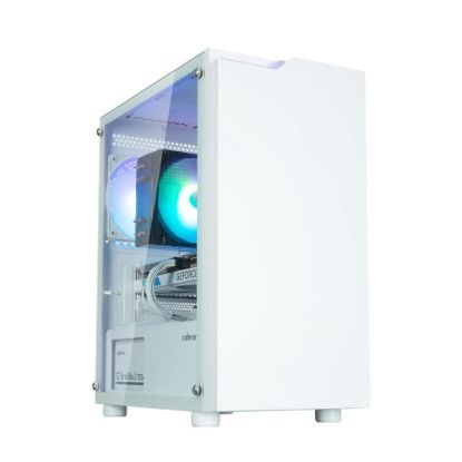 Obrázek ZALMAN case T4 PLUS, Mini Tower, mATX, 2xUSB 3.0, 1xUSB 2.0, 1x 120mm ARGB Fan, bílá