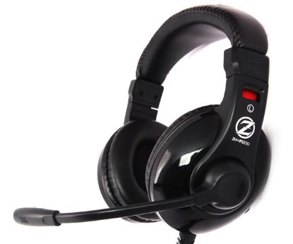 Obrázek Zalman headset ZM-HPS200 / herní / náhlavní / drátový / 40mm měniče / 2x 3,5mm jack