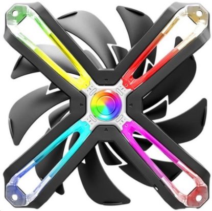 Obrázek ZALMAN Ventilátor ZM-SF140, 140mm, aRGB, spider design