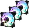 Obrázek Zalman sada 3 ks ventilátorů ZM- IF120 / 120mm / ARGB / 3- pin / bíločerná